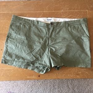 Old Navy Green Shorts NWOT